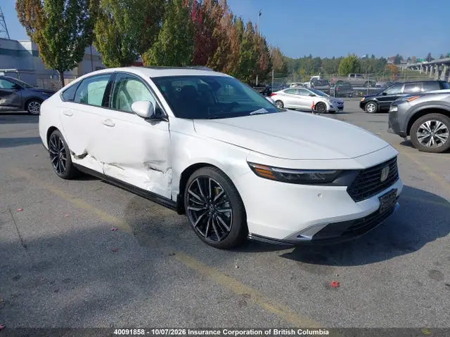1HGCY2F86TA800574 — 2026 Honda Accord Touring Hybrid, Правый бок (Right Side), фото до ремонта