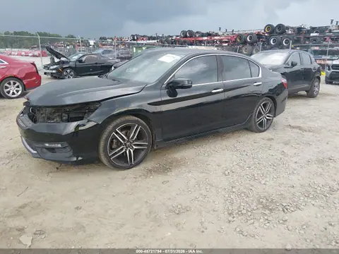 2017 Honda Accord Touring V6 VIN 1HGCR3F96HA045283 фото 2