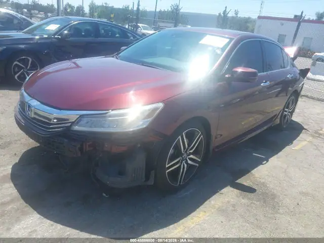 1HGCR3F90HA024767 — 2017 Honda Accord Touring V6, фото 2 с аукциона IAAI 29.09.2026, Передняя и задняя части