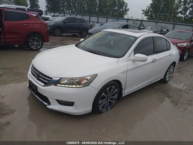 1HGCR2F93EA805014 — 2014 Honda Accord Touring, фото 2 с аукциона IAAI 14.10.2026, Передняя часть