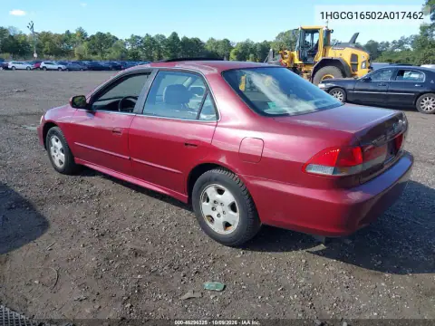 2002 Honda Accord 3.0 Ex VIN 1HGCG16502A017462 фото 3