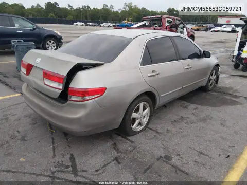 2003 Honda Accord 2.4 Ex VIN JHMCM56653C059721 фото 5