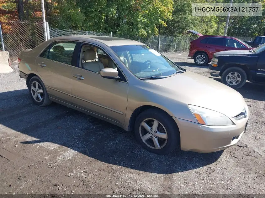 1HGCM566X3A121757 — 2003 Honda Accord, фото 2 с аукциона IAAI, Задняя часть справа