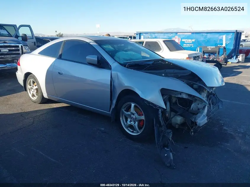 1HGCM82663A026524 — 2003 Honda Accord, фото 2 с аукциона IAAI, Повреждения со всех сторон