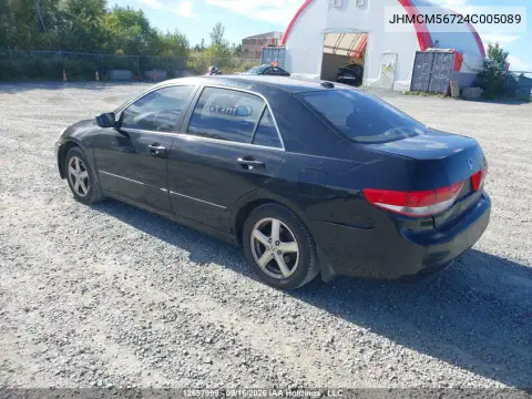2004 Honda Accord 2.4 Ex VIN JHMCM56724C005089 фото 3