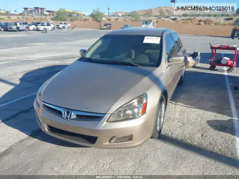 2004 Honda Accord 2.4 Lx VIN JHMCM56364C025018 фото 3