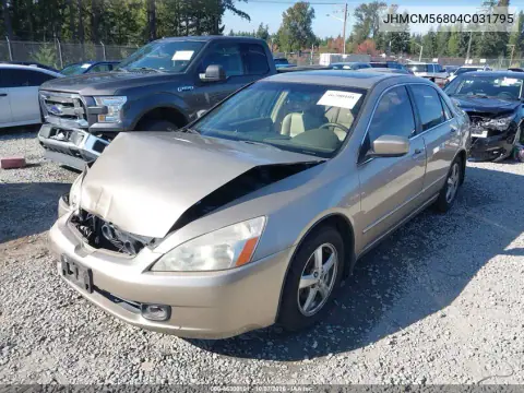 2004 Honda Accord 2.4 Ex VIN JHMCM56804C031795 фото 3