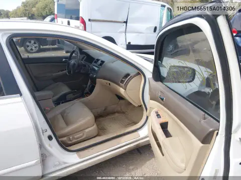 2005 Honda Accord 3.0 Ex VIN 1HGCM66515A014306 фото 6