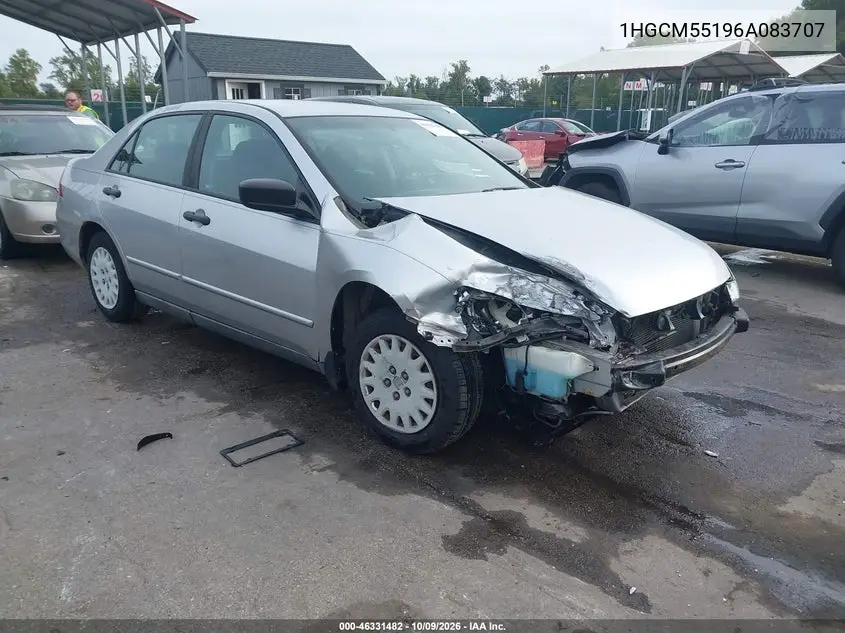 2006 Honda Accord 2.4 Vp VIN 1HGCM55196A083707 фото 2