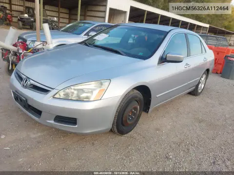 2006 Honda Accord 2.4 Se VIN 1HGCM56326A112464 фото 3