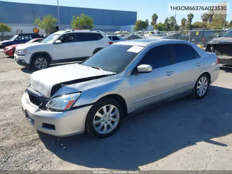 1HGCM66376A023530 — 2006 Honda Accord, фото 3 с аукциона IAAI, Передняя часть