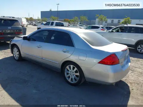 1HGCM66376A023530 — 2006 Honda Accord, фото 4 с аукциона IAAI, Передняя часть