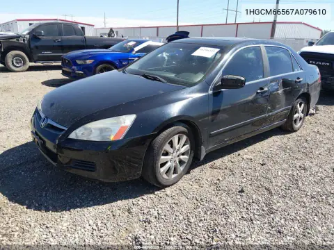 2007 Honda Accord 3.0 Ex VIN 1HGCM66567A079610 фото 3