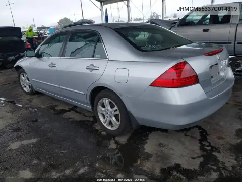 2007 Honda Accord 2.4 Se VIN JHMCM56337C014319 фото 3