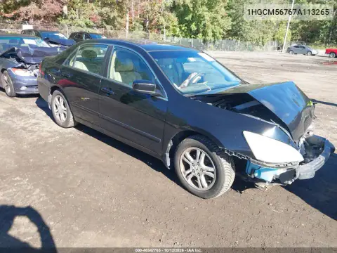 1HGCM56767A113265 — 2007 Honda Accord, Естественный износ, фото до ремонта