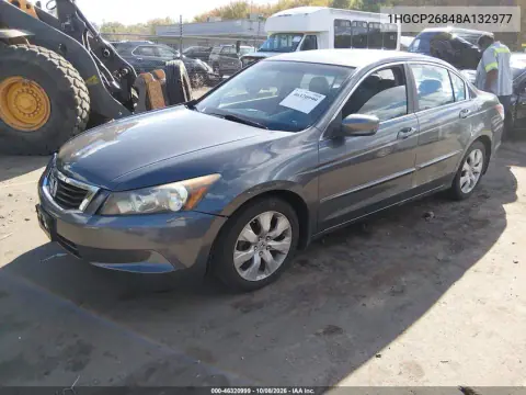 2008 Honda Accord 2.4 Ex-L VIN 1HGCP26848A132977 фото 3