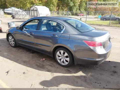 2008 Honda Accord 2.4 Ex-L VIN 1HGCP26848A132977 фото 4