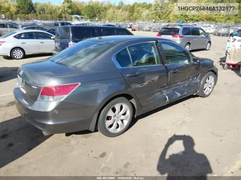 2008 Honda Accord 2.4 Ex-L VIN 1HGCP26848A132977 фото 5