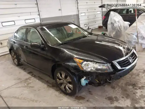 1HGCP26888A138264 — 2008 Honda Accord, Передняя часть, фото до ремонта