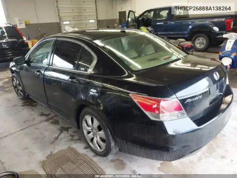 2008 Honda Accord VIN 1HGCP26888A138264 фото 3