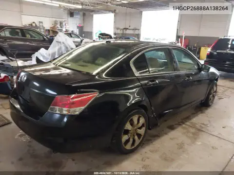 2008 Honda Accord VIN 1HGCP26888A138264 фото 4