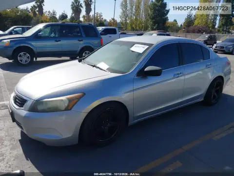 2008 Honda Accord 2.4 Lx-P VIN 1HGCP26428A067723 фото 3