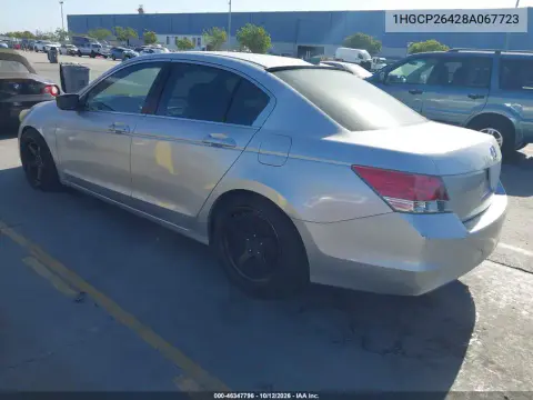 2008 Honda Accord 2.4 Lx-P VIN 1HGCP26428A067723 фото 4