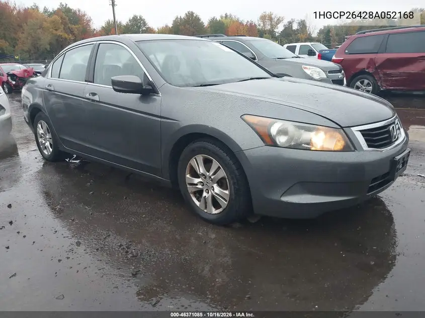 1HGCP26428A052168 — 2008 Honda Accord, фото 2 с аукциона IAAI 18.10.2026, Естественный износ
