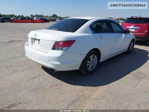 2009 Honda Accord 2.4 Lx-P VIN JHMCP26429C008464 фото 4