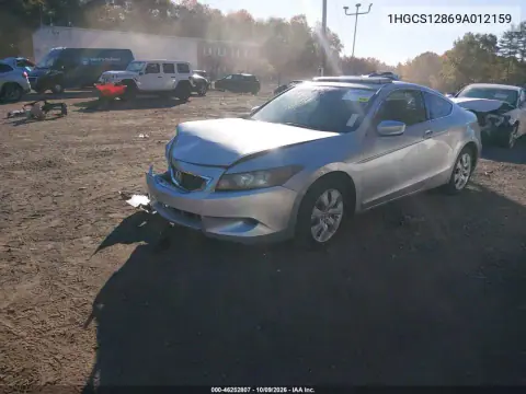 2009 Honda Accord 2.4 Ex-L VIN 1HGCS12869A012159 фото 2