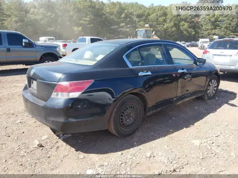 2009 Honda Accord 2.4 Lx VIN 1HGCP26359A200970 фото 4