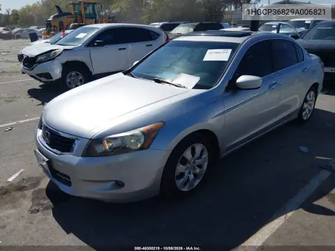 2009 Honda Accord 3.5 Ex-L VIN 1HGCP36829A006821 фото 3