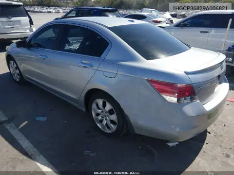 2009 Honda Accord 3.5 Ex-L VIN 1HGCP36829A006821 фото 4