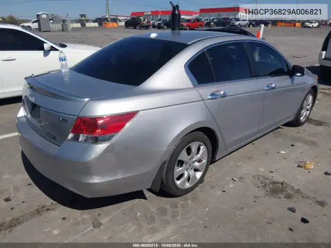 2009 Honda Accord 3.5 Ex-L VIN 1HGCP36829A006821 фото 5