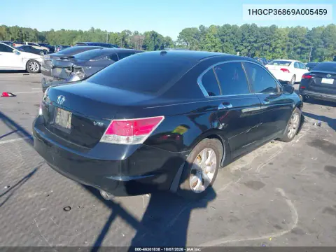 2009 Honda Accord 3.5 Ex-L VIN 1HGCP36869A005459 фото 4