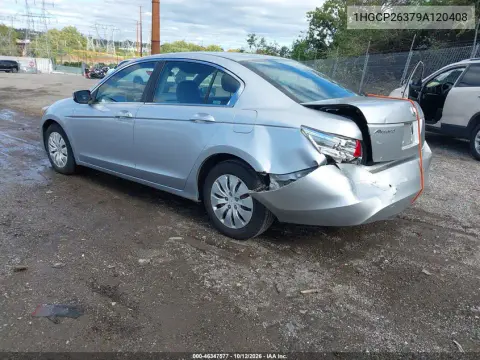 2009 Honda Accord 2.4 Lx VIN 1HGCP26379A120408 фото 4