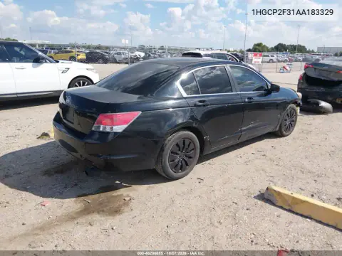 2010 Honda Accord 2.4 Lx VIN 1HGCP2F31AA183329 фото 5