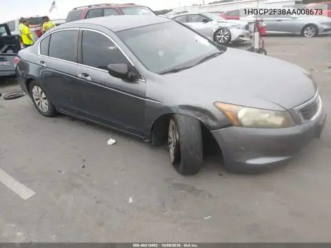 2010 Honda Accord 2.4 Lx VIN 1HGCP2F38AA008673 фото 2