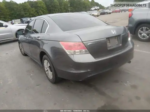 2010 Honda Accord 2.4 Lx VIN 1HGCP2F38AA008673 фото 4