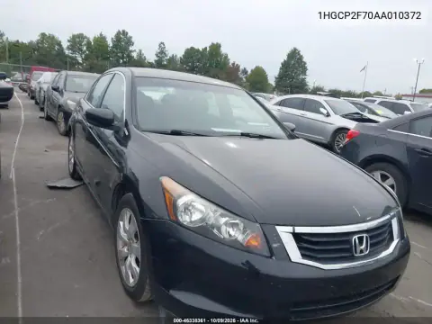 1HGCP2F70AA010372 — 2010 Honda Accord, Передний левый, фото до ремонта