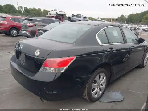 2010 Honda Accord 2.4 Ex VIN 1HGCP2F70AA010372 фото 4