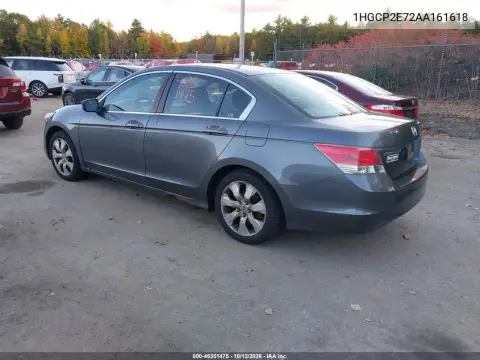 2010 Honda Accord 2.4 Ex VIN 1HGCP2E72AA161618 фото 4
