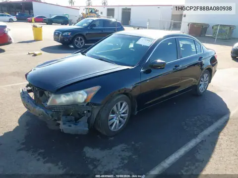 2011 Honda Accord 2.4 Ex-L VIN 1HGCP2F88BA080938 фото 3
