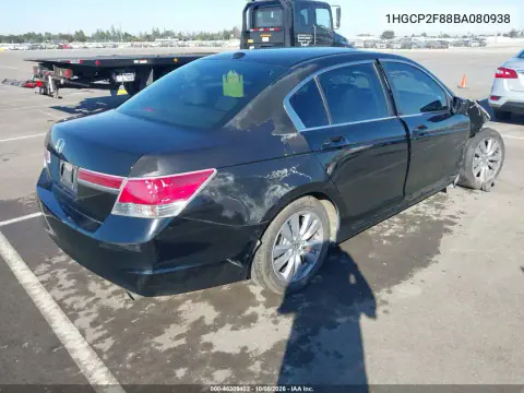 2011 Honda Accord 2.4 Ex-L VIN 1HGCP2F88BA080938 фото 5