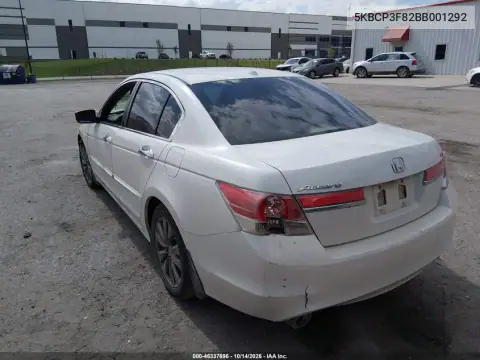5KBCP3F82BB001292 — 2011 Honda Accord, фото 3 с аукциона IAAI, Пожар двигателя