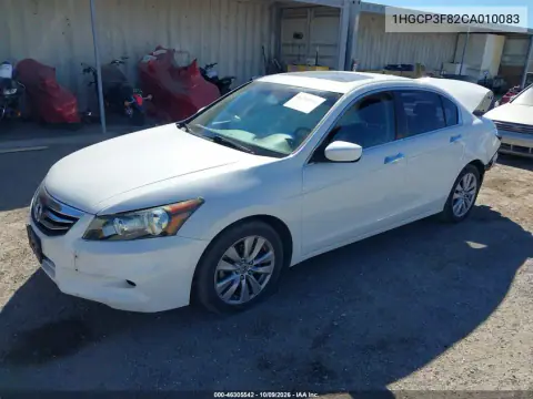 2012 Honda Accord 3.5 Ex-L VIN 1HGCP3F82CA010083 фото 3