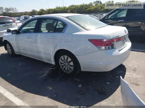 2012 Honda Accord 2.4 Lx VIN 1HGCP2F35CA124335 фото 3