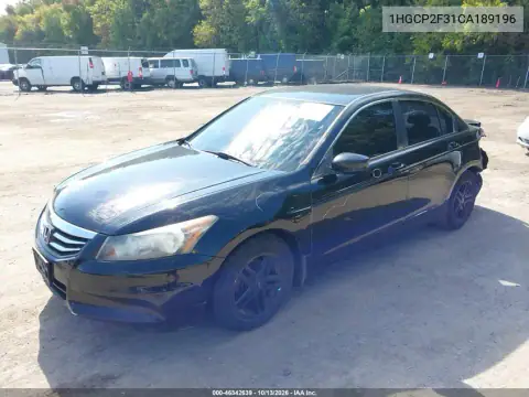 1HGCP2F31CA189196 — 2012 Honda Accord, фото 3 с аукциона IAAI, Задняя часть слева