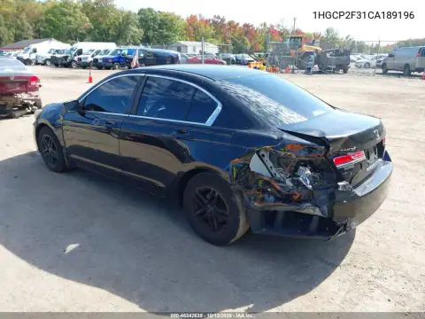 1HGCP2F31CA189196 — 2012 Honda Accord, фото 4 с аукциона IAAI, Задняя часть слева