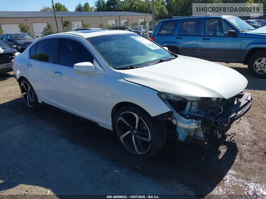 2013 Honda Accord Ex-L VIN 1HGCR2F81DA060219 фото 2